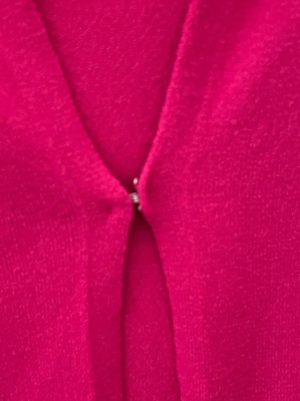 Express Y2K Hot Pink Knit Cami Cardigan Sweater Set Size Small